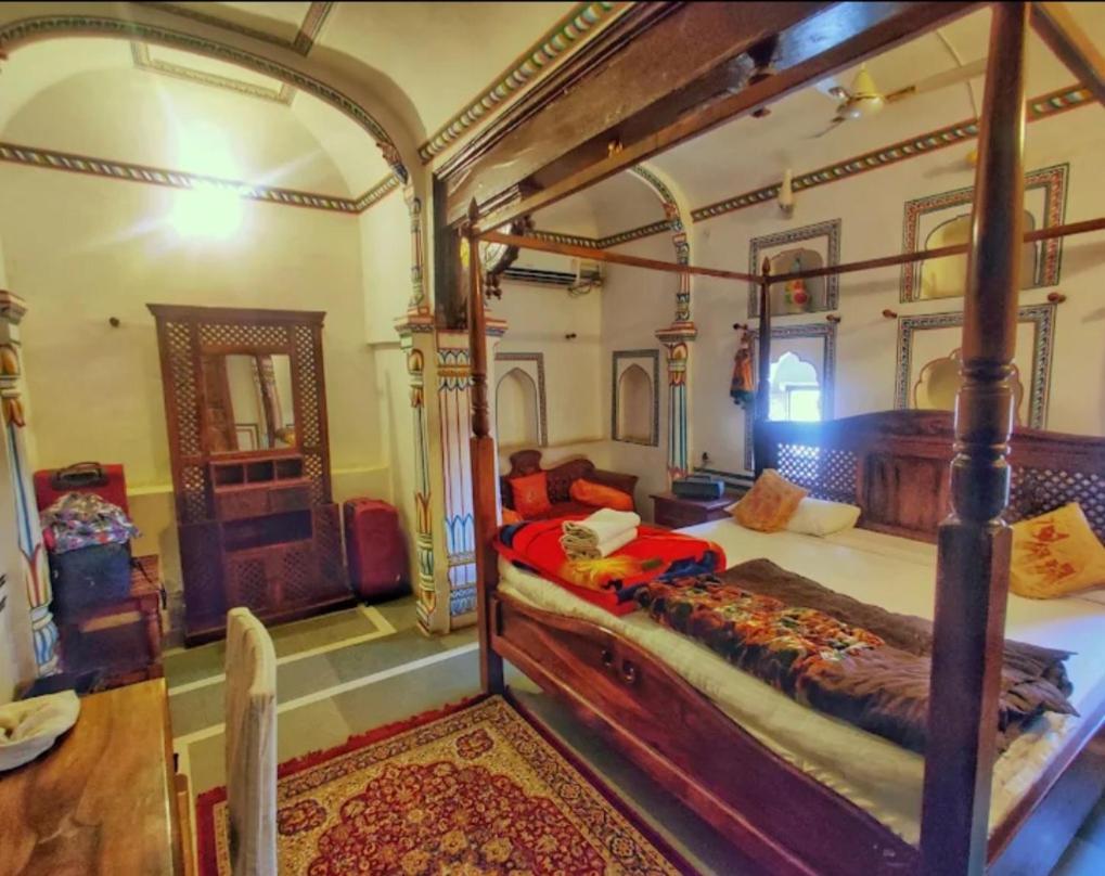 Hotel Mandawa Haveli ภายนอก รูปภาพ