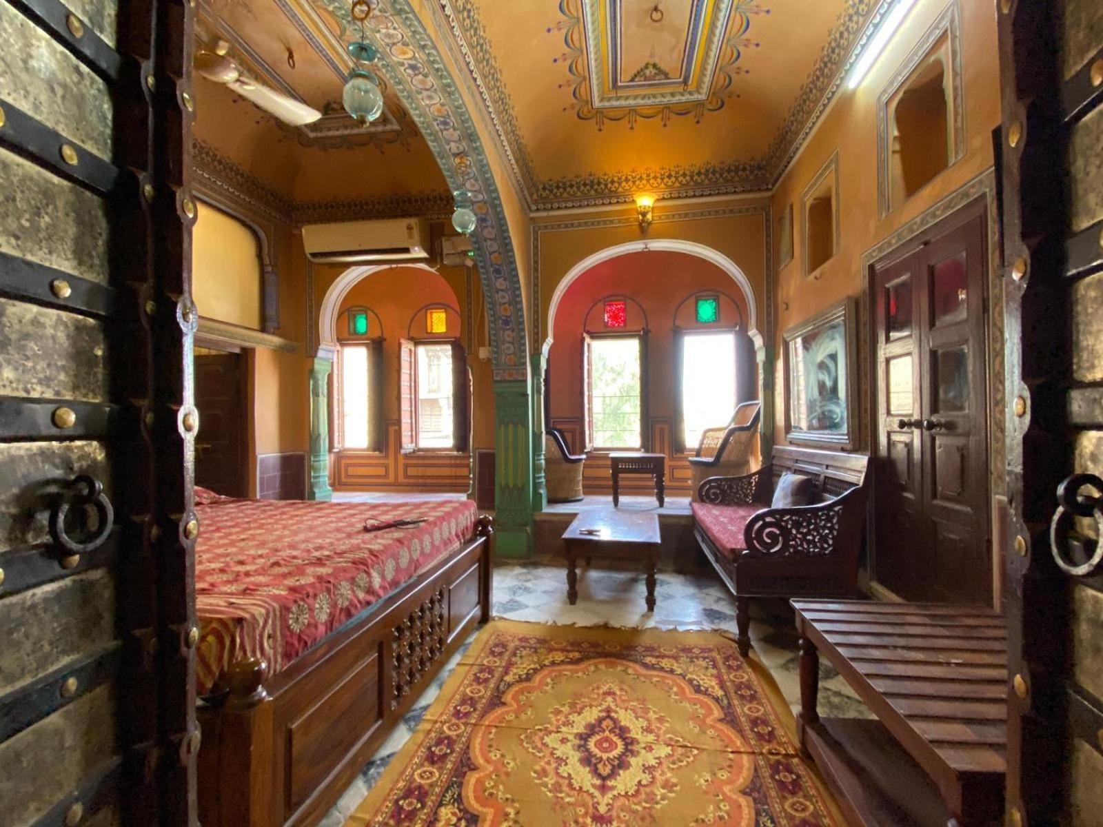 Hotel Mandawa Haveli ภายนอก รูปภาพ