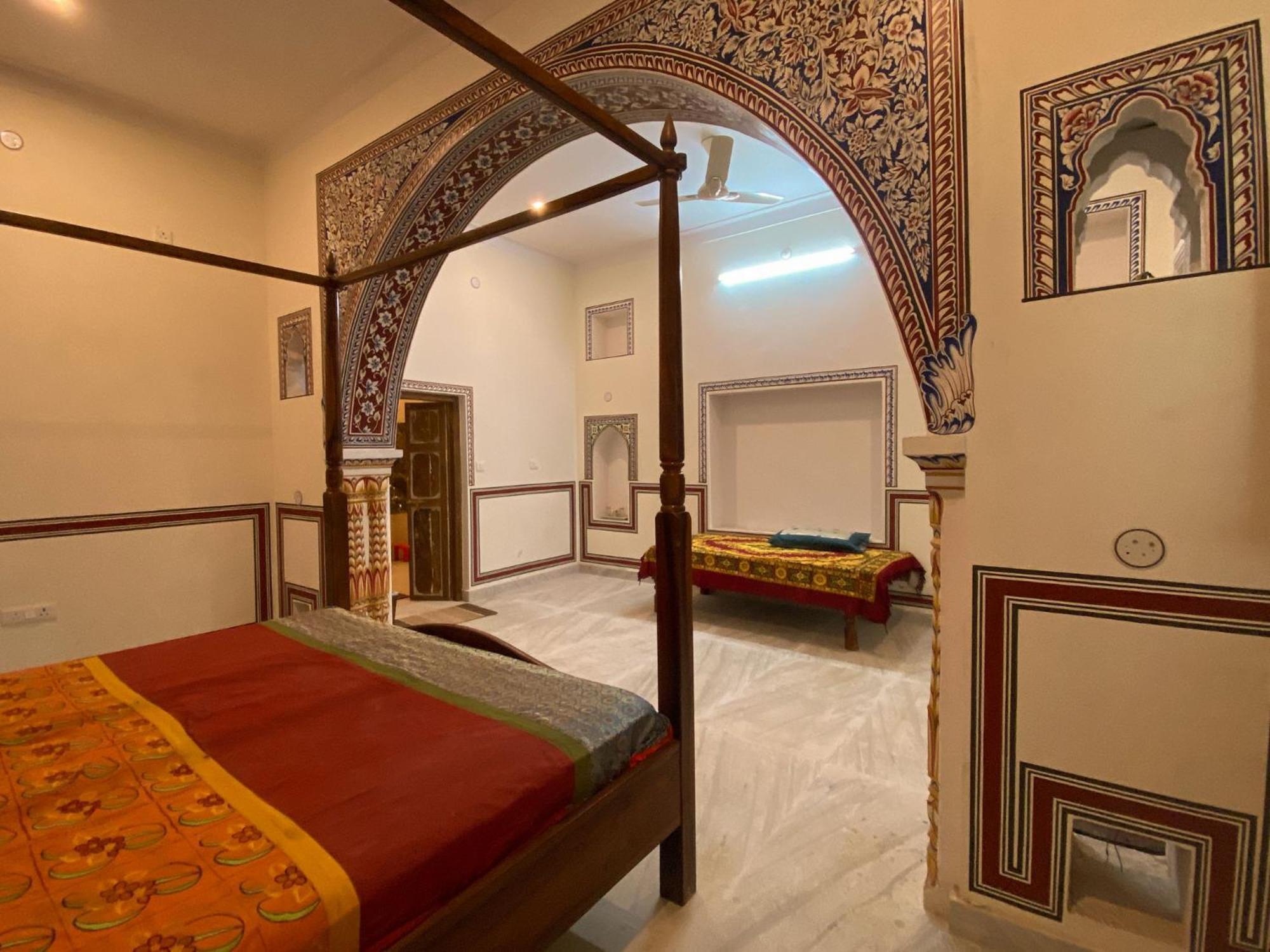 Hotel Mandawa Haveli ภายนอก รูปภาพ