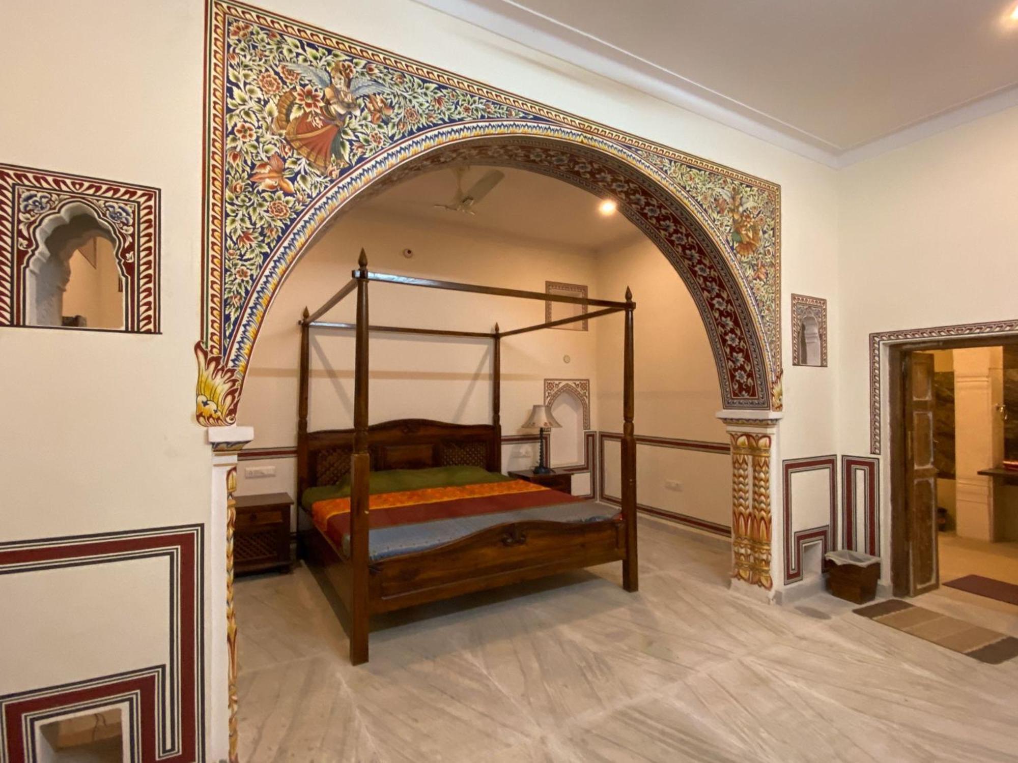 Hotel Mandawa Haveli ภายนอก รูปภาพ