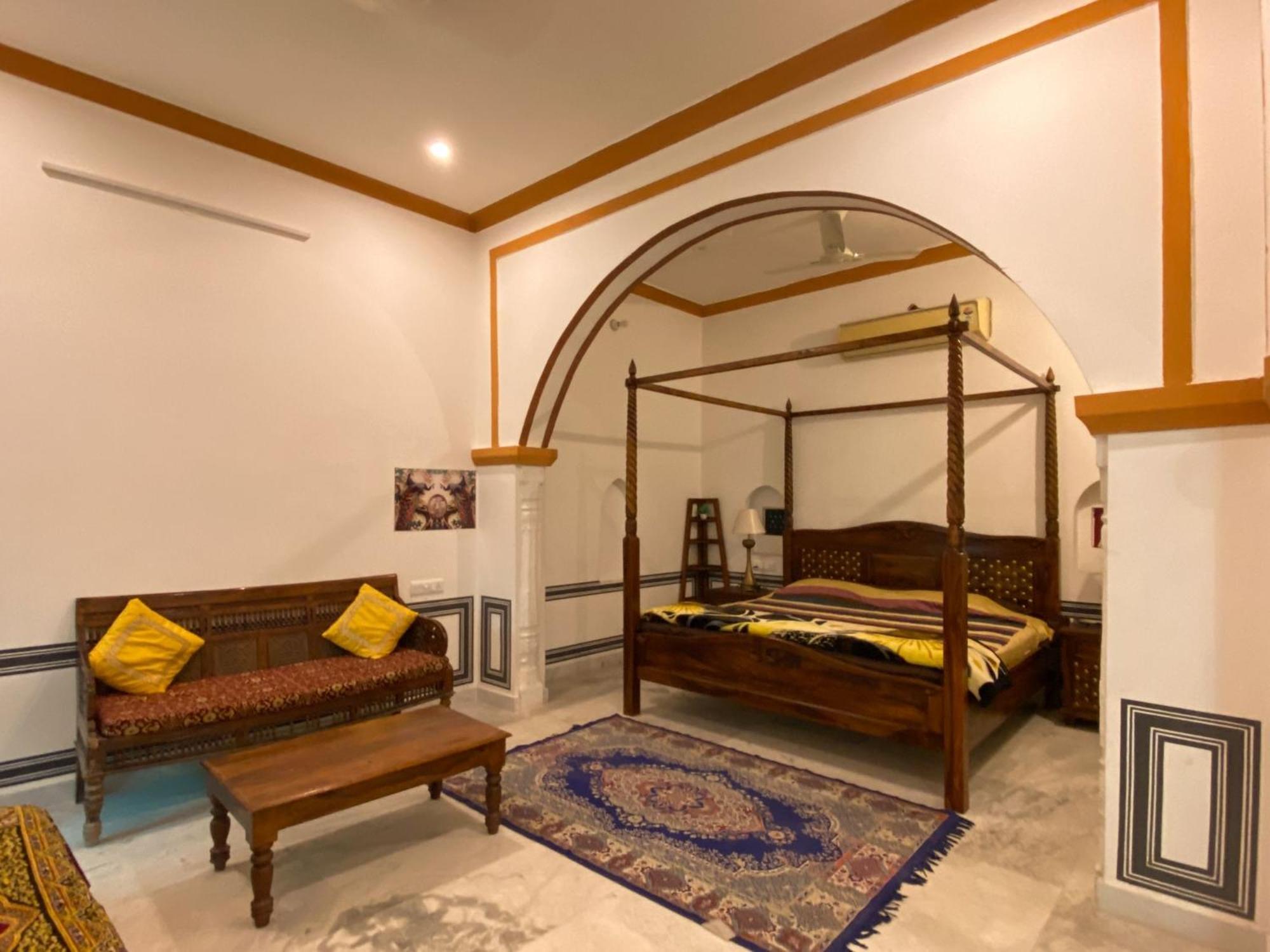 Hotel Mandawa Haveli ภายนอก รูปภาพ
