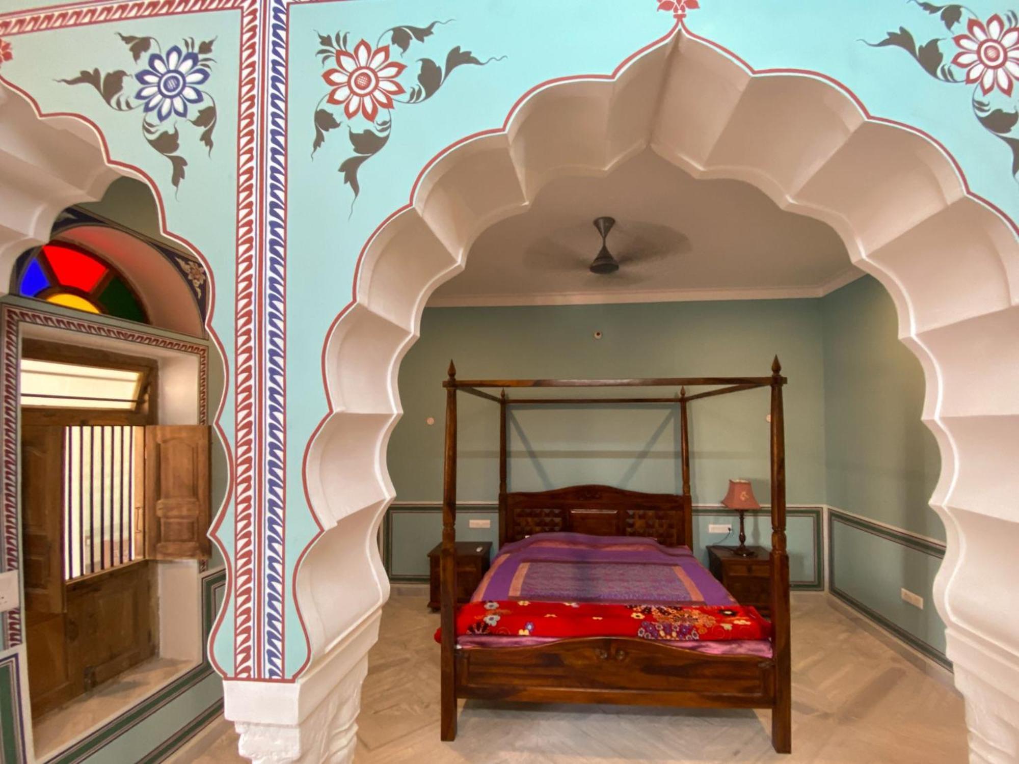 Hotel Mandawa Haveli ภายนอก รูปภาพ
