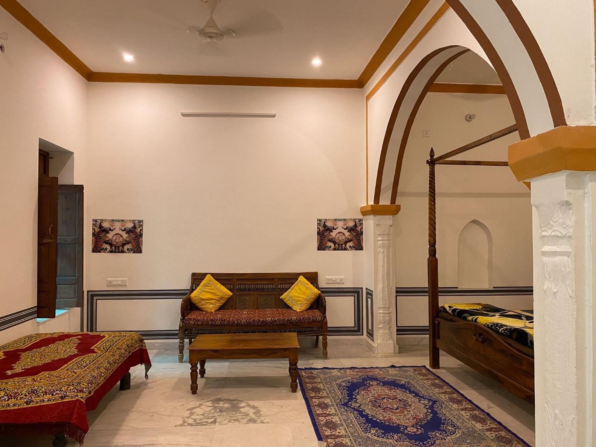 Hotel Mandawa Haveli ภายนอก รูปภาพ