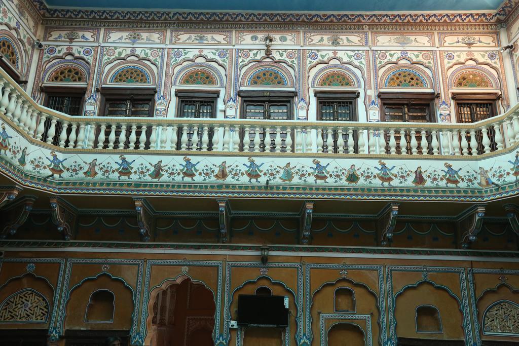 Hotel Radhika Haveli, Mandawa มันดาวา ภายนอก รูปภาพ