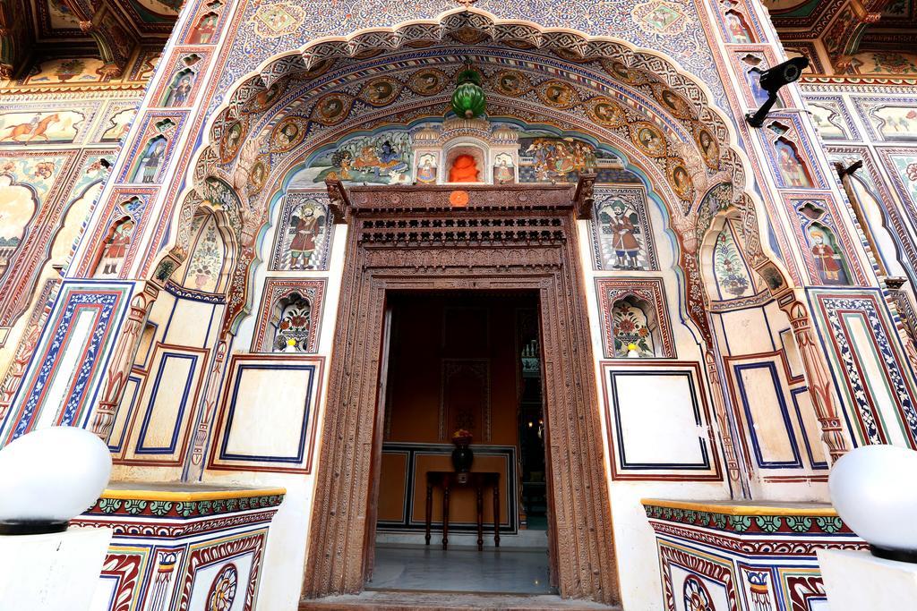 Hotel Radhika Haveli, Mandawa มันดาวา ภายนอก รูปภาพ